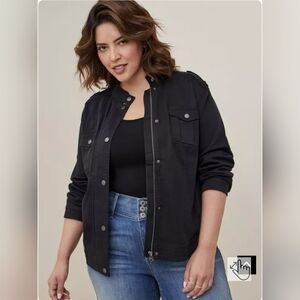 Rayon Twill Casual Jacket